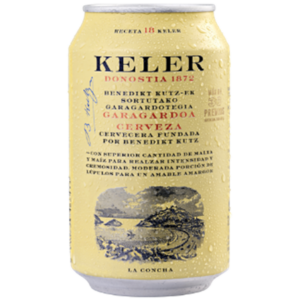 KELER Cerveza Lata 33cl.